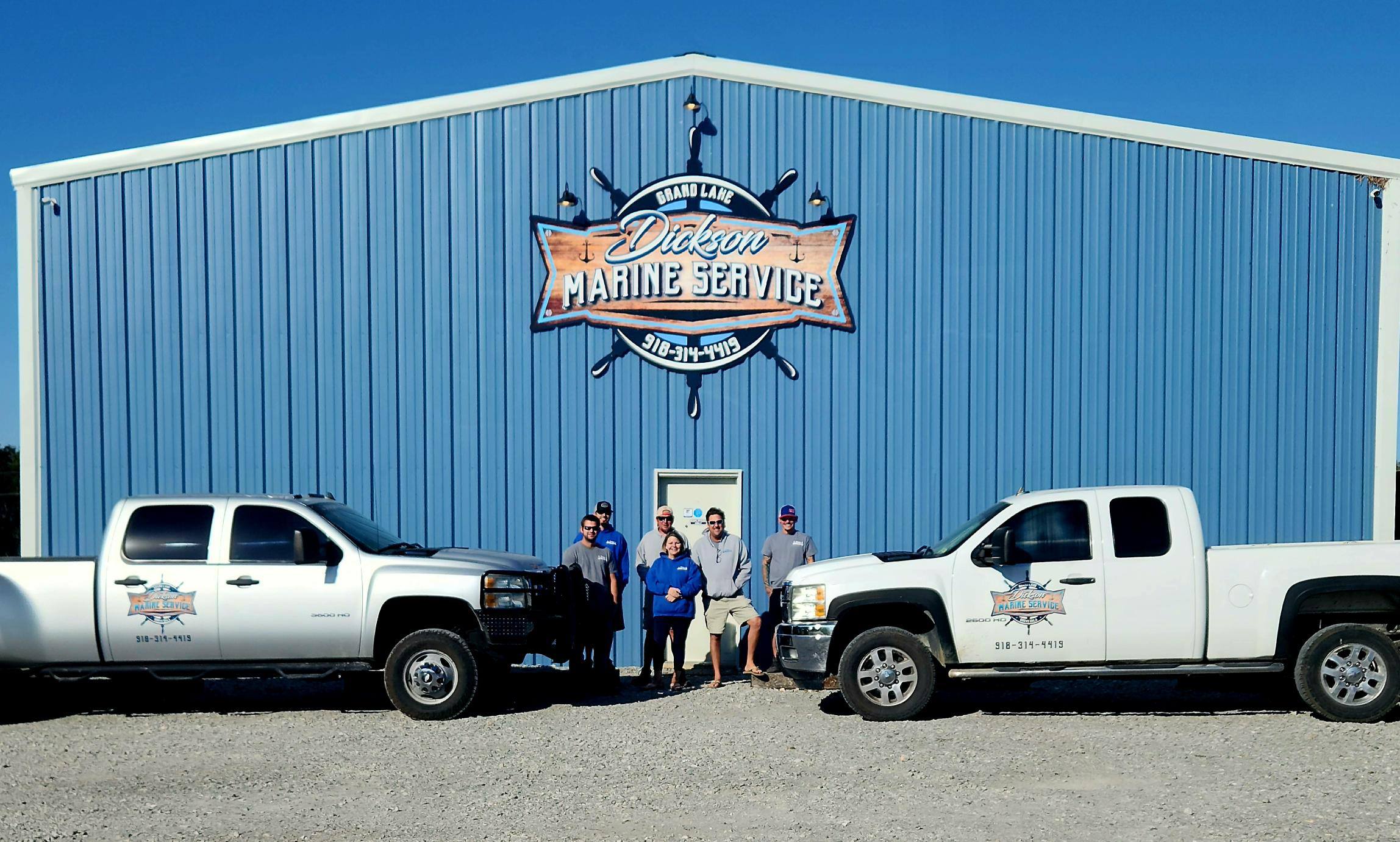 Dickson marine crew pic
